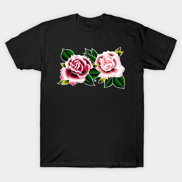 Rose Scent Breeze T-Shirt by ColorMix Studios